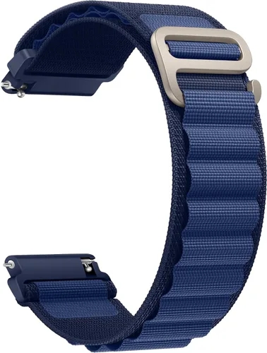 Vista 19 de Correa de nylon compatible con Samsung Galaxy Watch 7/FE/6/5 Pro 4 3/Watch 4 6 Classic/Active/Gear S2 S3 Frontier, correa de bucle deportivo de 20