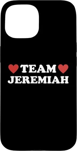 Vista 6 de Team Jeremiah I Love Jeremiah I Heart Jeremiah Case for iPhone 17