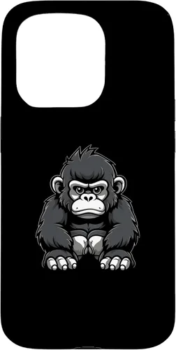 Vista 14 de Funda para iPhone 16 Cute Monkey for Kids for a Kid