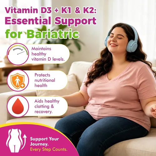Vista 6 de NEVISS Bariatric Multivitamin with 45mg Iron Gummies for Women Men 120Ct
