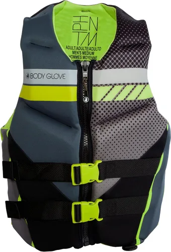 Vista 12 de Body Glove Men's Phantom USCGA Life Jacket Verde/Gris