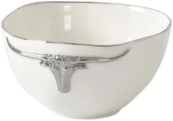 Vista 12 de Pampa Bay Tazón pequeño de porcelana (dorado)