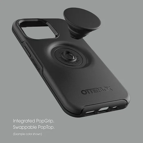 Vista 6 de OtterBox + Pop Symmetry Series Funda para iPhone 13 Pro (solamente) Embalaje no minorista (Berry Flow)