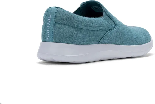 Vista 4 de Merinos Zapatos deportivos de moda para mujer, zapatos casuales sin cordones, hechos con lana australiana, zapatos de tenis ligeros y duraderos