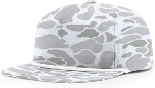 Vista 13 de Richardson 256 Umpqua 5 Panel UPF 50+ Gorras Snapback Premium con Clasificación Cuerda de moca oscuro / caqui