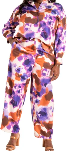Vista 3 de Woman Within Parka de microfibra larga con capucha para mujer, talla grande