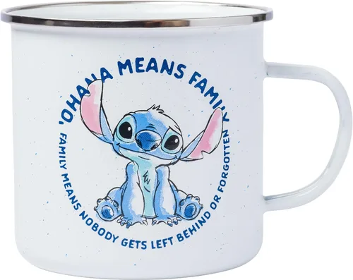 Vista 9 de Silver Buffalo Disney Jungle Cruise Explore Logo - Taza esmaltada para caravana, 21 onzas
