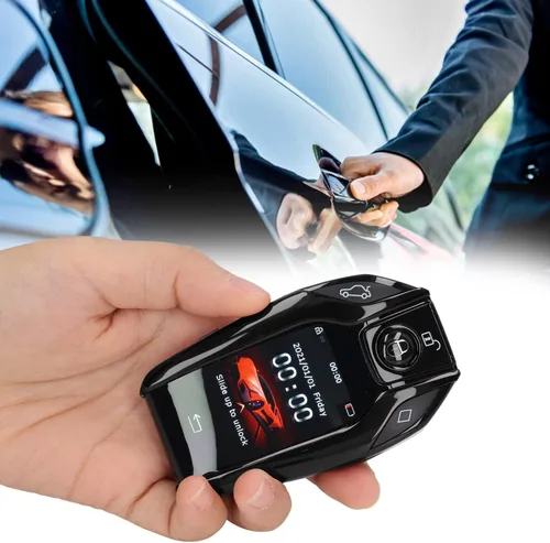 Vista 4 de TK800 - Llave de coche con control remoto inteligente, pantalla táctil LCD universal TK800+, entrada remota sin llave para todos los botones