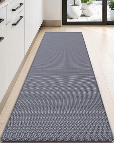 Vista 33 de DEXI Alfombrillas de Cocina Acolchadas Anti Fatiga, 17x59, Alfombra de Pasillo para Estar de Pie Impermeable, Espuma Viscoelástica Cómoda Acolchada