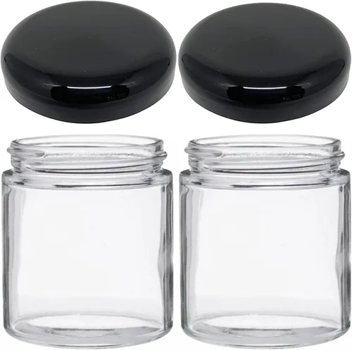 Vista 13 de JARMING COLLECTIONS Frascos de vidrio Mason de 16 onzas con tapas de plástico sin BPA – Frascos Mason de boca regular para beber y almacenar