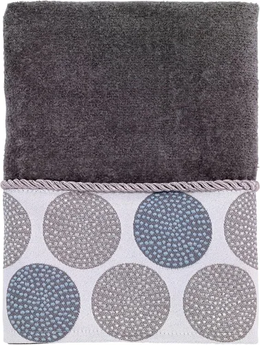 Vista 18 de Avanti Linens - Toalla de mano, toalla de algodón suave y absorbente (colección de círculos punteados, mineral) 100% algodón, suave y absorbente