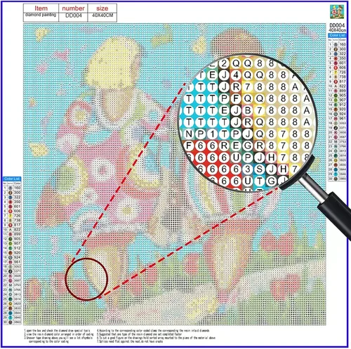 Vista 6 de Arte de diamante de unicornio - Kit de pintura de diamantes de bricolaje Crea tu propia obra maestra de unicornio brillante Incluye todas