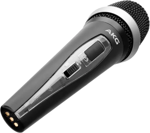 Vista 3 de AKG Pro Audio WMS420 Vocal Set Banda Un sistema de micrófono inalámbrico con receptor estacionario SR420 y transmisor de mano HT420