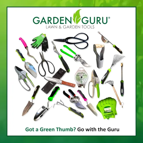 Vista 6 de Garden Guru - Herramienta cultivadora de azada de mano, acero inoxidable para una máxima resistencia, resistente a la corrosión, mango ergonómico