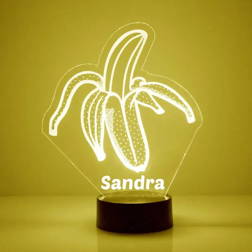 Vista 12 de MMS Food - Lámpara LED de luz nocturna, personalizada con tu nombre o texto, control remoto con 16 colores, 4 modos de luz, lámpara LED de regalo