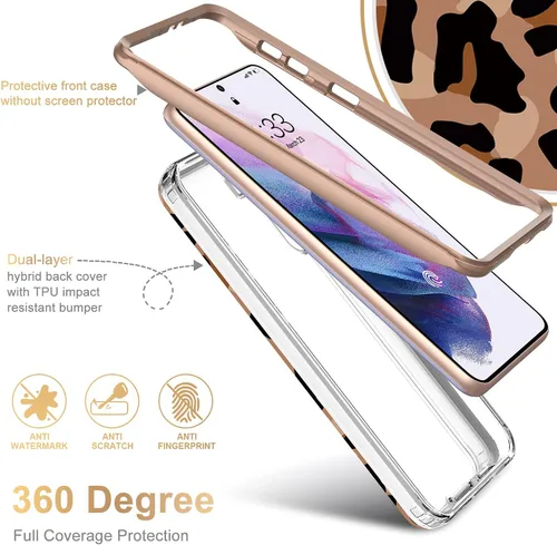 Vista 2 de ESDOT - Funda para iPhone 11 Pro Max, con protector de pantalla integrado, funda de grado militar con diseño de moda para mujeres y niñas, funda