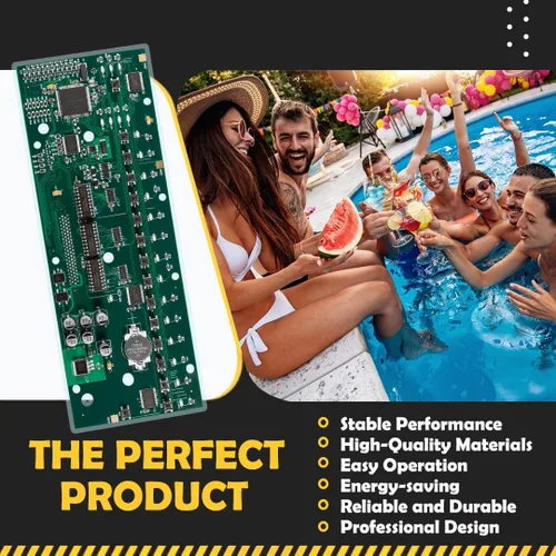 Vista 3 de 520287 Reemplazo universal de placa de circuito de placa base para controlador exterior, compatible con sistemas de control automático IntelliTouch