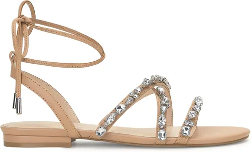 Vista 8 de Jessica Simpson Women's Rabenie Lace Up Sandal Flat
