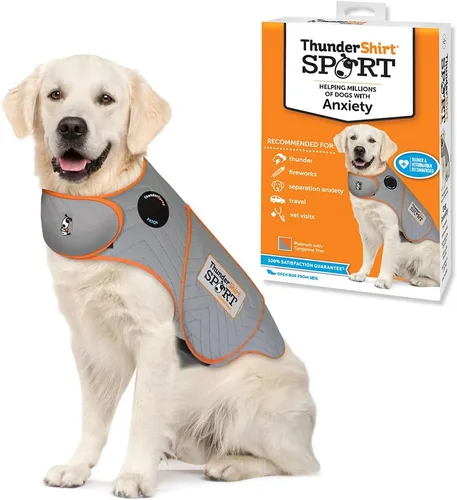 Vista 11 de Chaqueta de ansiedad deportiva para perro, Fucsia