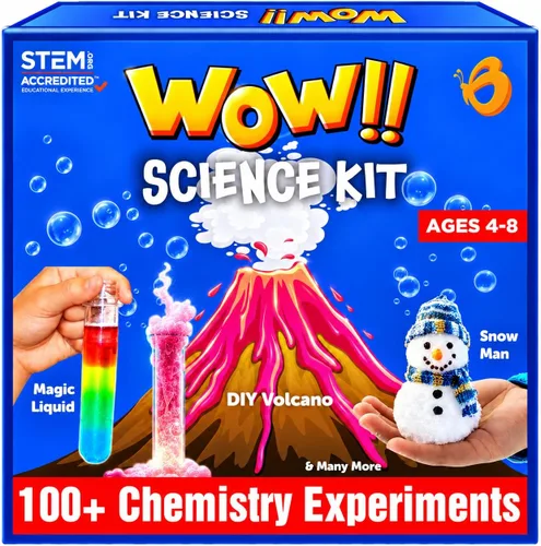 Vista 8 de Butterfly EduFields Kit de ciencia de más de 100 piezas para niñas de 4, 5, 6, 7, 8 años Niñas en CTIM y experimentos científicos Ideas