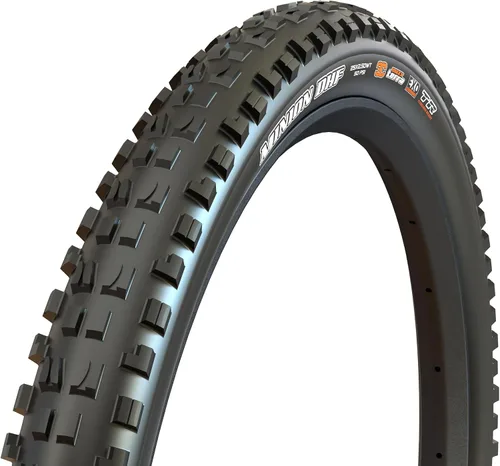 Vista 11 de Maxxis Minion DHF Doble compuesto Neumático para bicicleta de montaña, E25, listo para cámara Centro de balanceo rápido, perillas laterales