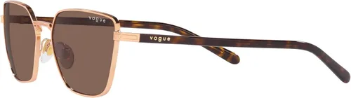 Vista 3 de Vogue Eyewear Woman Sunglasses Gunmetal Frame, Dark Green Lenses, 53MM