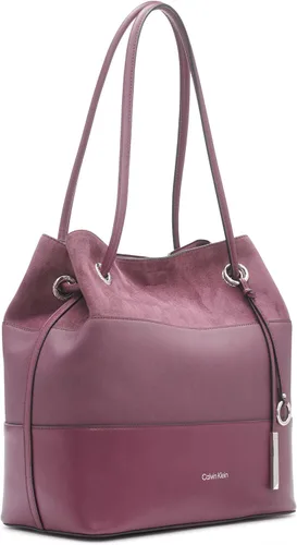 Vista 12 de Calvin Klein Gabrianna Bubble Lamb NorthSouth Key - Bolsa para artículos