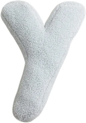 Vista 29 de Inglés Letras Almohada ABCD Letras Cojín Creativo Decorativo Almohadas