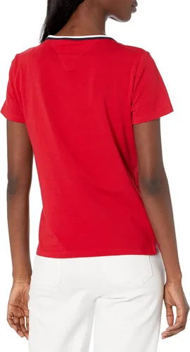 Vista 2 de Tommy Hilfiger Camiseta estampada de algodón para mujer