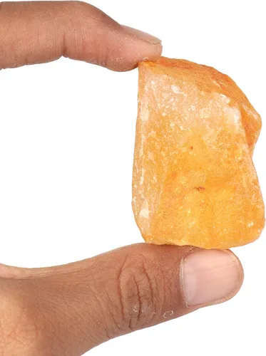 Vista 2 de GEMHUB Cristal curativo de zafiro amarillo áspero natural de 445.65 CT para múltiples usos, Gema, zafiro