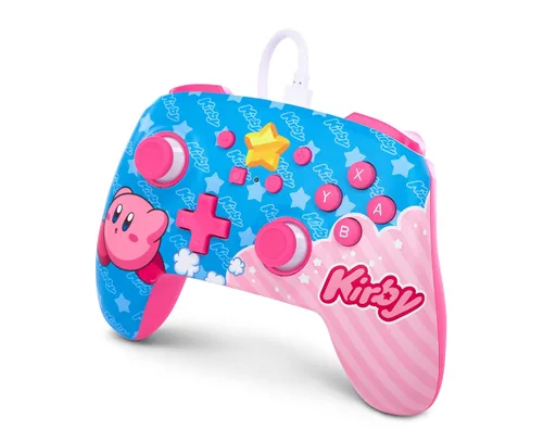 Vista 5 de PowerA Enhanced Wired Controller for Nintendo Switch - Kirby