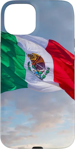 Vista 9 de iPhone 16 Mexico Flag Graphic Mexican Case