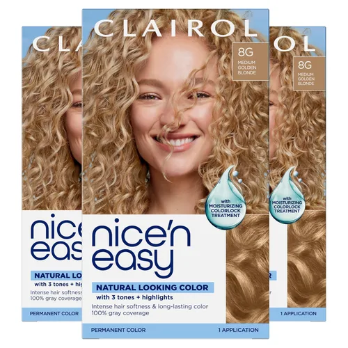Vista 78 de Clairol Nice'n Easy Tinte Permanente para el Cabello, 11 Rubio Ultra Claro, Paquete de 3