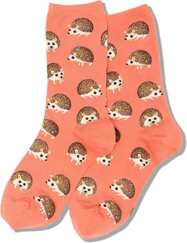 Vista 15 de Hot Sox Calcetines de mujer con patrón geométrico de novedad Heather cáñamo