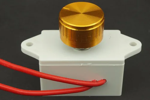 Vista 6 de Kit de control de velocidad del ventilador, sopladores de estufa de chimenea, controlador de velocidad variable con perilla de reóstato, controlador