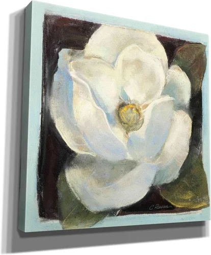 Vista 2 de Epic Graffiti Carol Rowan - Lienzo decorativo para pared, diseño de magnolia II, 12 x 12 pulgadas