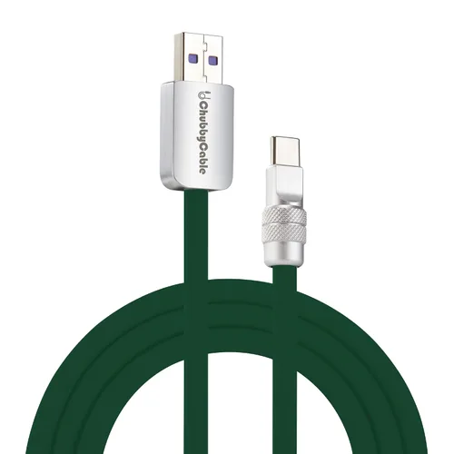 Vista 55 de chubbycable Chubby 2.0 USB C 240W Cable de carga rápida de silicona suave y duradero, cable de carga extra grueso compatible con iPhone 17-15 Series