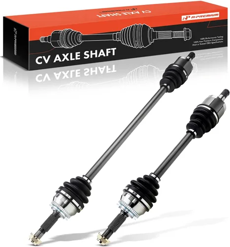 Vista 12 de A-Premium Conjunto de eje de transmisión compatible con Hyundai Elantra 2001-2006, Tiburon 2003-2008 y Kia Spectra 2004-2006, Spectra5 2005-2006, L4