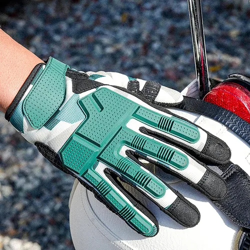 Vista 3 de Cycling Gloves, 1 Pair Bicycle Gloves, Non Slip Spring Gloves with Touch Sensitivity, Anti Collision Sports Women Gloves, Sports Fishing Hand coveer