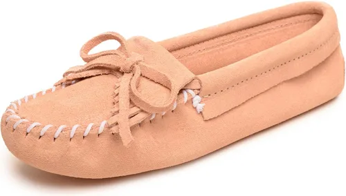 Vista 16 de Mocasín Minnetonka Kilty de gamuza para mujer Tela Arizona