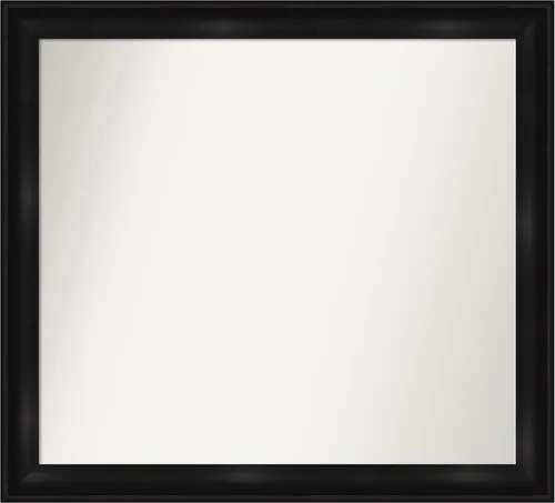 Vista 214 de Amanti Art Espejo personalizado, gran espejo de baño estrecho, espejo de pared o espejo de tocador de baño sobre el fregadero (24 x 24 pulgadas)