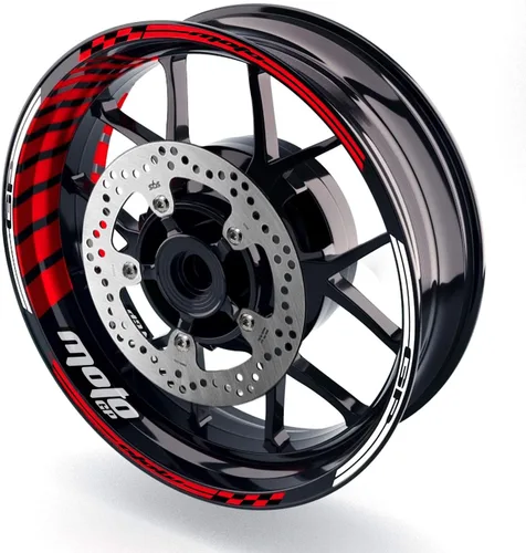 Vista 21 de MC MOTOPARTS Adhesivos para llanta de rueda 17 pulgadas Cinta adhesiva AA01 Compatible con GSX1300R GSXR1000 GSXR600 (Azul Aqua)