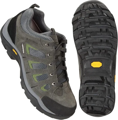 Vista 8 de Mountain Warehouse Field - Zapatos de ajuste ancho para hombre, zapatos de senderismo impermeables