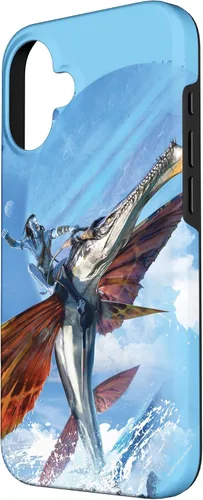Vista 2 de iPhone 16 Avatar: El camino del agua Jake Sully Riding Skimwing Funda pintada