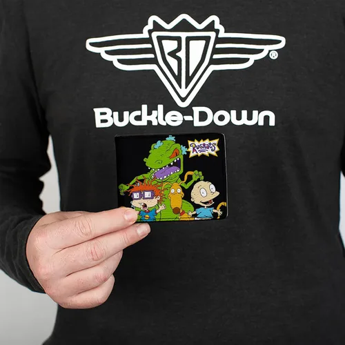 Vista 3 de buckle-down cartera Rugrats Reptar WChuckie Spike & Tommy accesorio, talla única , Multicolor