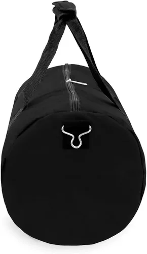 Vista 3 de Everest Lona redonda de 16 pulgadas, color negro, talla única, Negro, talla única , Bolsa redonda de 16 pulgadas