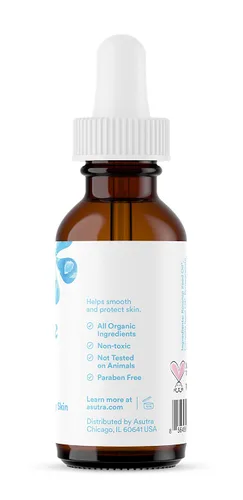 Vista 3 de ASUTRA Aceite facial de restauración, 1 onza líquida, aceite de geranio y rosa mosqueta, suaviza e hidrata la piel seca, minimiza la apariencia