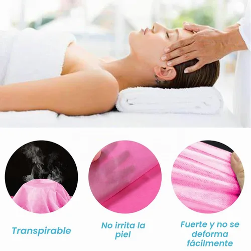 Vista 6 de 100 sábanas para mesa de masaje, 31 x 71 pulgadas, impermeables, desechables, de tela no tejida, funda protectora transpirable para terapia
