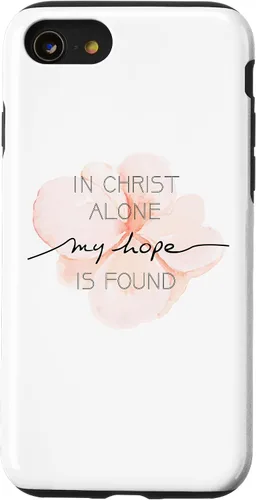 Vista 18 de in Christ Alone My Hope is Found Jesus Christian Phone Case for iPhone 17
