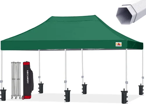 Vista 51 de ABCCANOPY Commercial Pop Up Canopy Tent 10x10 Premium-Series, Black